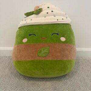 Zap, the Green Matcha Latte Squishmallow 16 inch RARE